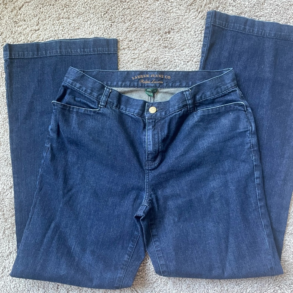 Ralph Lauren Vintage Jeans (wide-leg with high-waist) 30